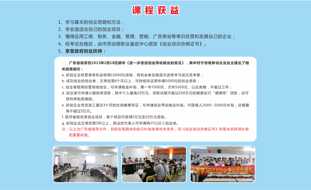 智通教育SYB創(chuàng)業(yè)培訓05